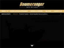 Tablet Screenshot of boomeranger.fi
